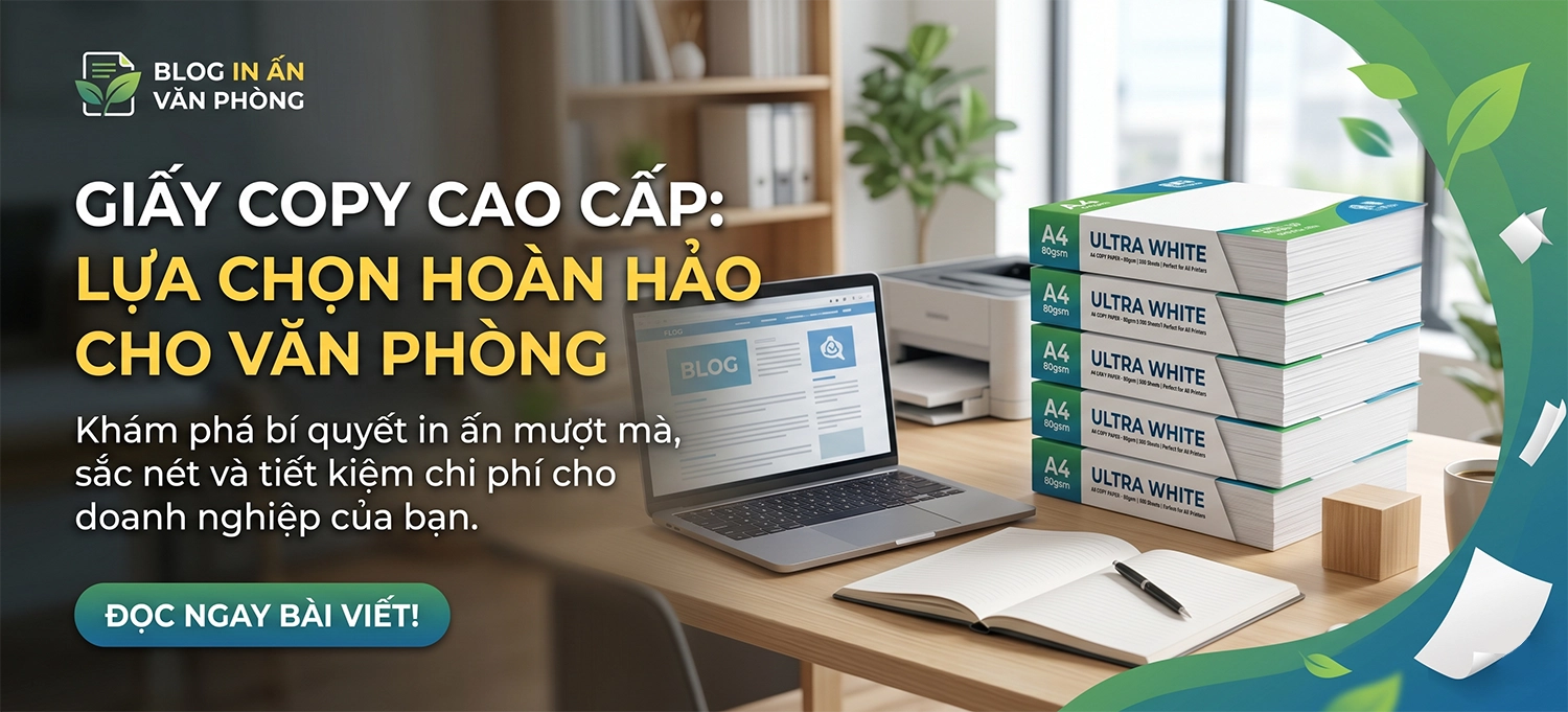 Cung Cấp Giấy In, Giấy Copy A4 Giá Sỉ Cho Doanh Nghiệp
